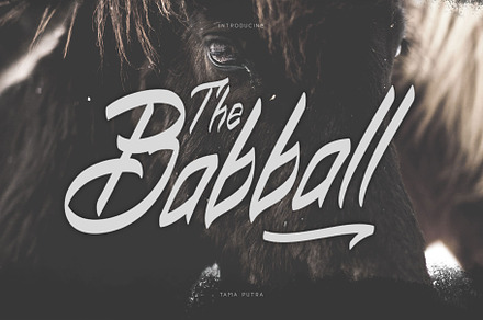 Babball Handwritten Typeface