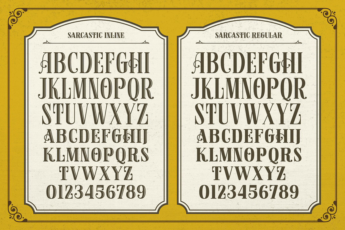 Sarcastic Nova, a Font by Graptail (Photo 8 of 12)