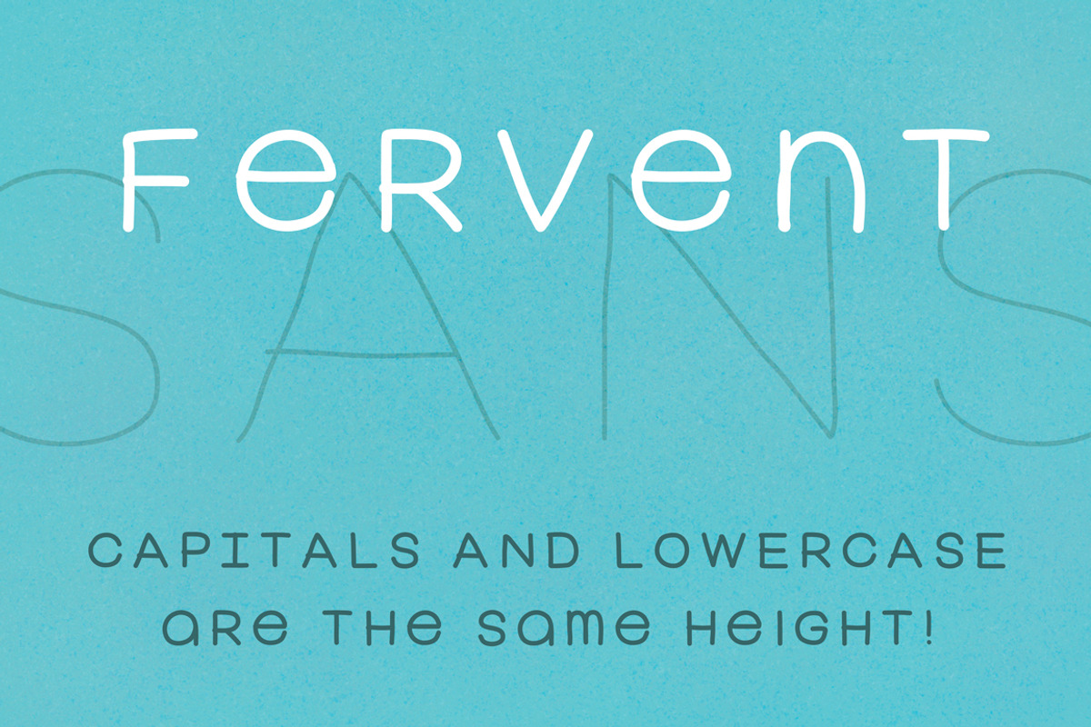 Fervent Sans [8 weights], a Handwritten Font by Ekloff (Photo 2 of 5)