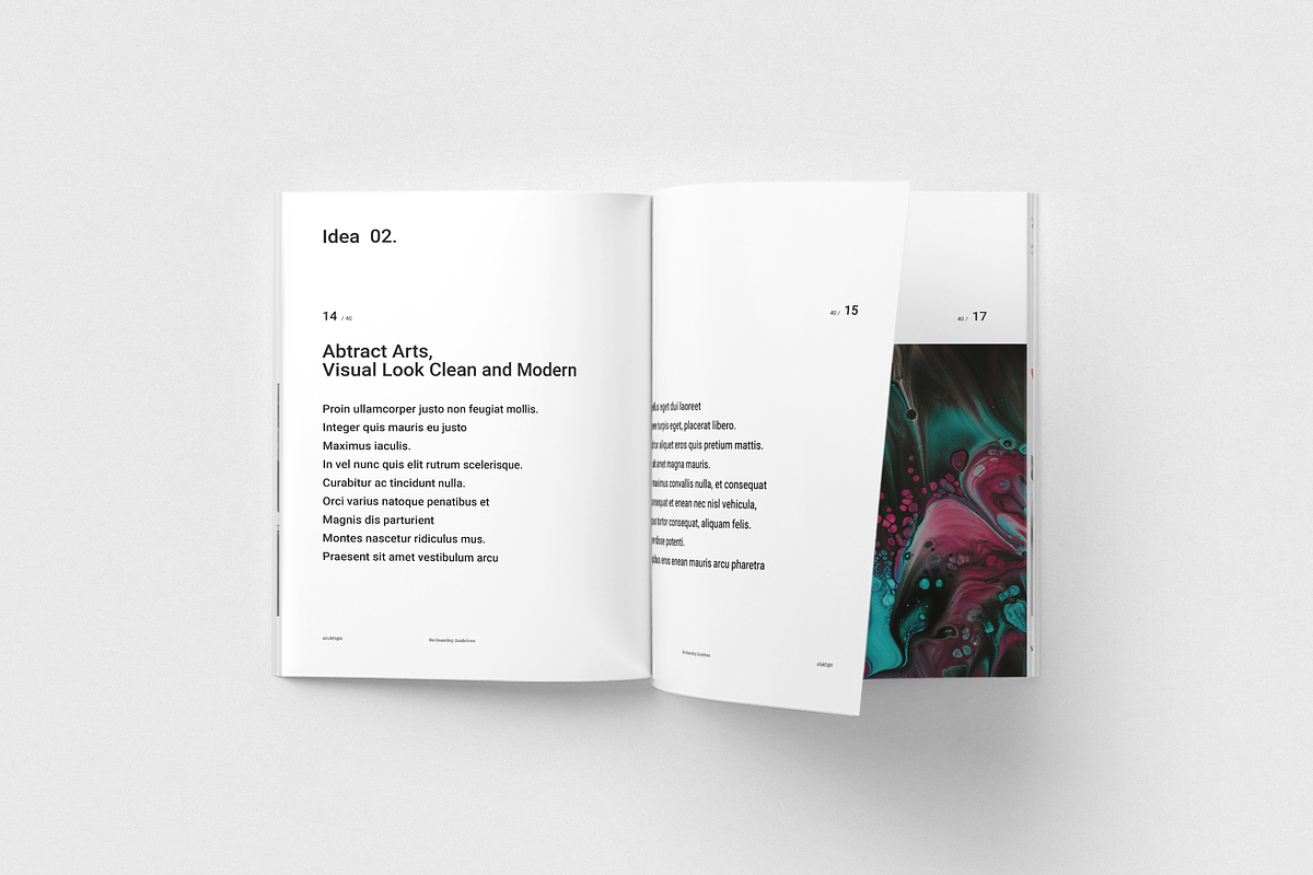 Re-Branding Guidelines, a Brochure Template by silukEight (Photo 7 of 20)