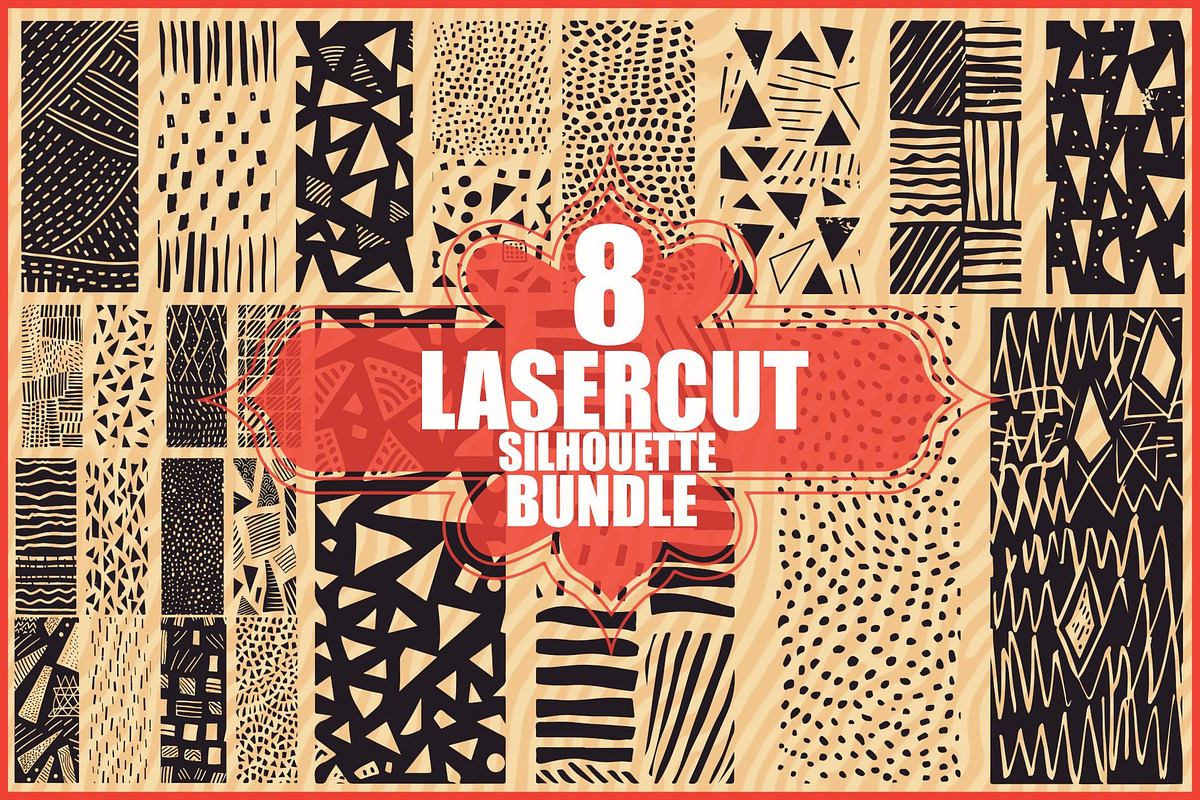 Abstract Silhouette Vector Set, an Illustration by BIPLOB EXPERT (Photo 1 of 9)