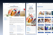 Hospital & Medical Figma Template, an UI Kit Template by Rozepaars Design (Thumbnail 3 of 9)