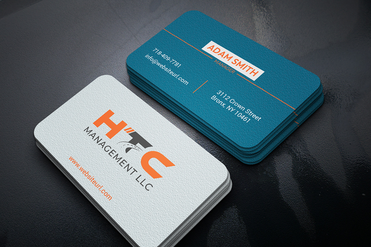 Modern Texture Business Card, a Business Card Template by aleeydesign (Photo 4 of 5)