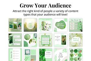 Green Instagram Post Templates