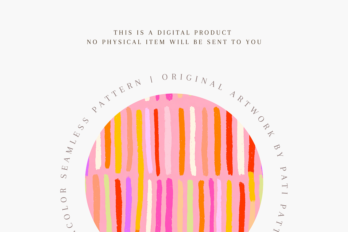 Colorful Vertical Stripe Seamless Pa, a Pattern Graphic by Pati Charm Studio (Photo 4 of 7)