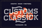 VT Hansel - Vintage Display Font, a Sans Serif Font by ViactionType (Thumbnail 2 of 9)