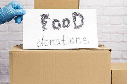 stack of cardboard boxes and white sheet of paper with inscripti, a Food & Drink Photo by ndanko