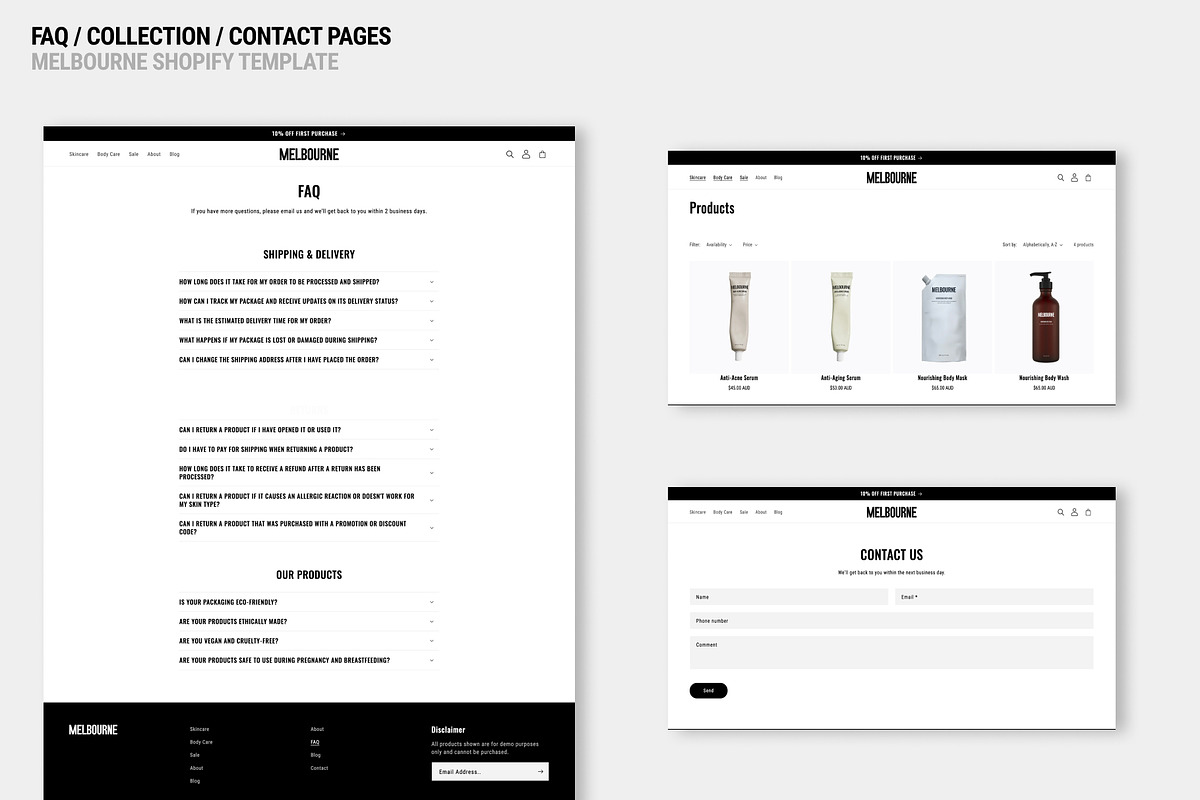 MELBOURNE | Beauty Shopify Theme, a Shopify Template by Studio Mayde (Photo 7 of 9)