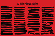 90 Sharpie Marker Vector Brushes, a Brush Add-On by Graphic Boutique (Thumbnail 2 of 5)
