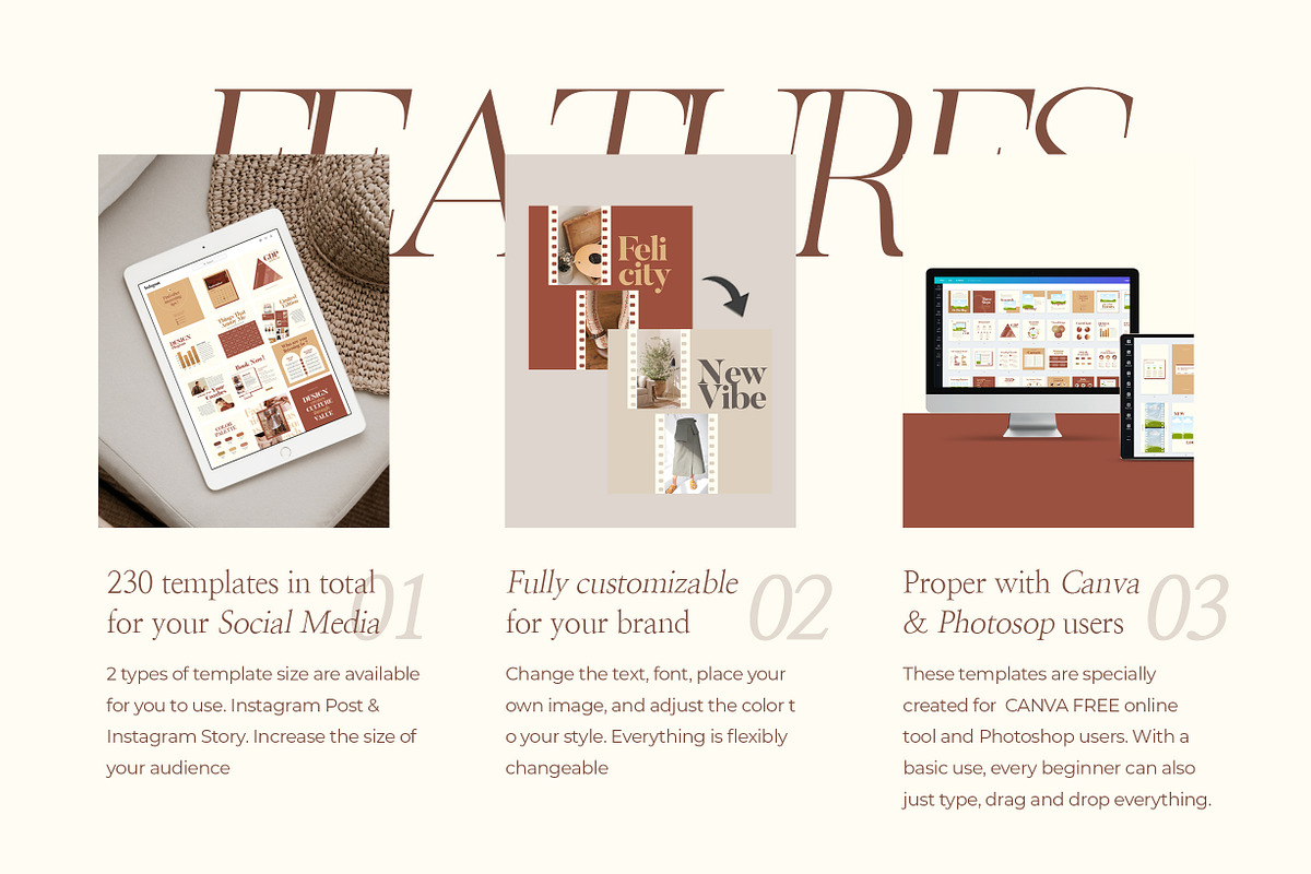 Instagram Creator For Coach CANVA PS, a Social Media Template by Eviory (Photo 11 of 57)