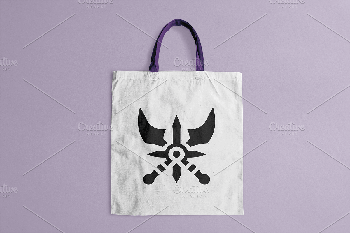 Crossed weapons heraldry emblem, a Branding & Logo Template by Vectorium Studio (Photo 2 of 2)