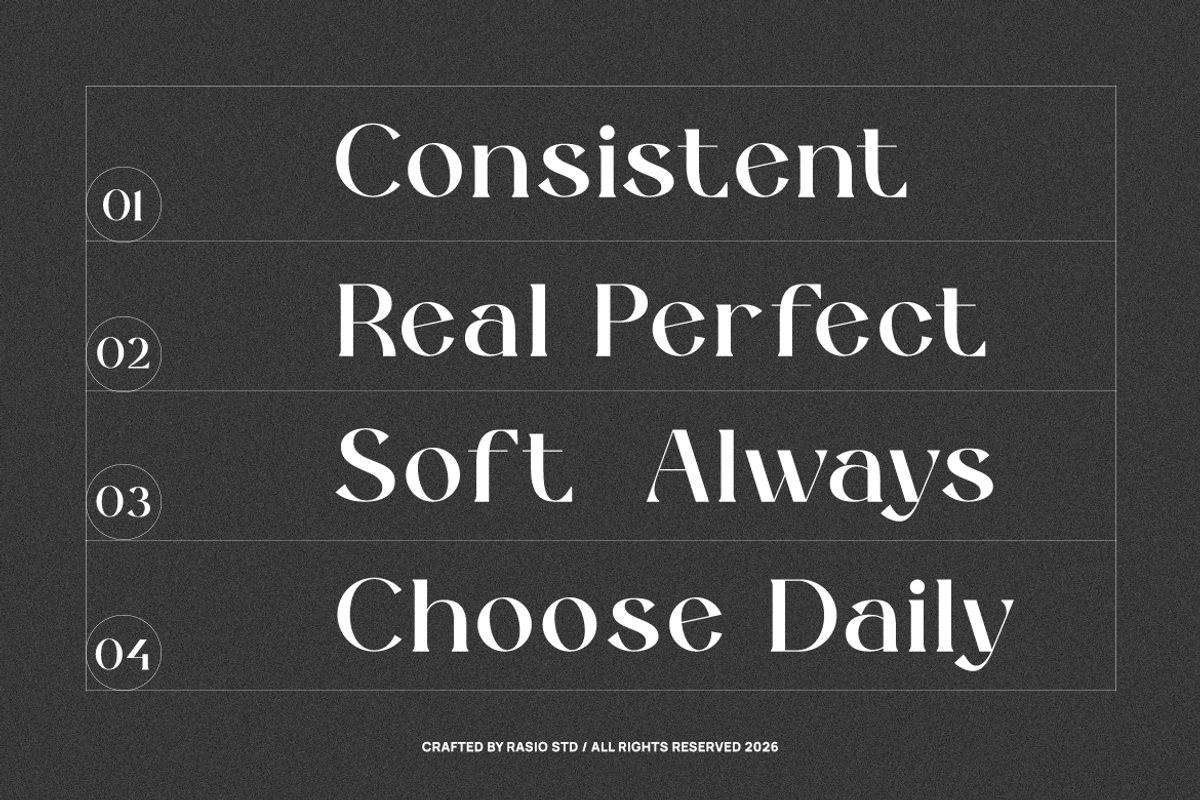 Morvany Modern Elegant Serif Font, a Serif Font by Rasio Studio (Photo 6 of 9)