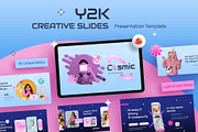 Y2K Creative Slides PowerPoint, a Presentation Template by New Coral Design (Thumbnail 1 of 6)