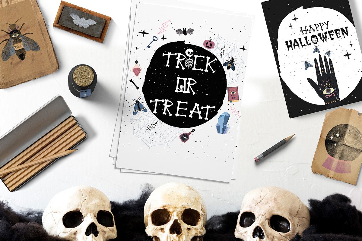 Halloween collection, a Decorative Illustration by Mio Buono (Photo 4 of 8)