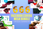 666 Facebook Covers Templates, a Social Media Template by UNIK Agency (Thumbnail 1 of 69)