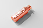 Aluminum Water Bottle Mockup Bundle, a Packaging Mockup by pmvch (Thumbnail 20 of 51)
