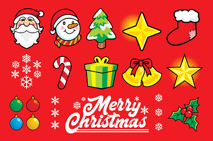 XMAS THEME VECTOR PACK