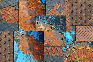 20 RUSTED METAL TEXTURES