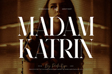 Madam Katrin Elegant Serif Font
