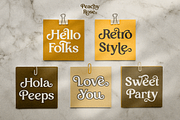 Peachy Rose - Bold Vintage Serif, a Serif Font by Pixesia Studio (Thumbnail 6 of 11)