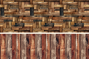 Wood Seamless Photo Patterns, a Pattern Graphic by DigitaI Craft Corner (Thumbnail 6 of 6)