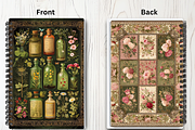 Victorian Floral Book Cover Bundle, a Brochure Template by LA Design (Thumbnail 7 of 10)