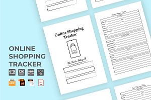 Online Shopping Tracker KDP Interior