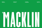 CS Macklin – Condensed Font, a Sans Serif Font by Craft Supply Co. (Thumbnail 1 of 8)