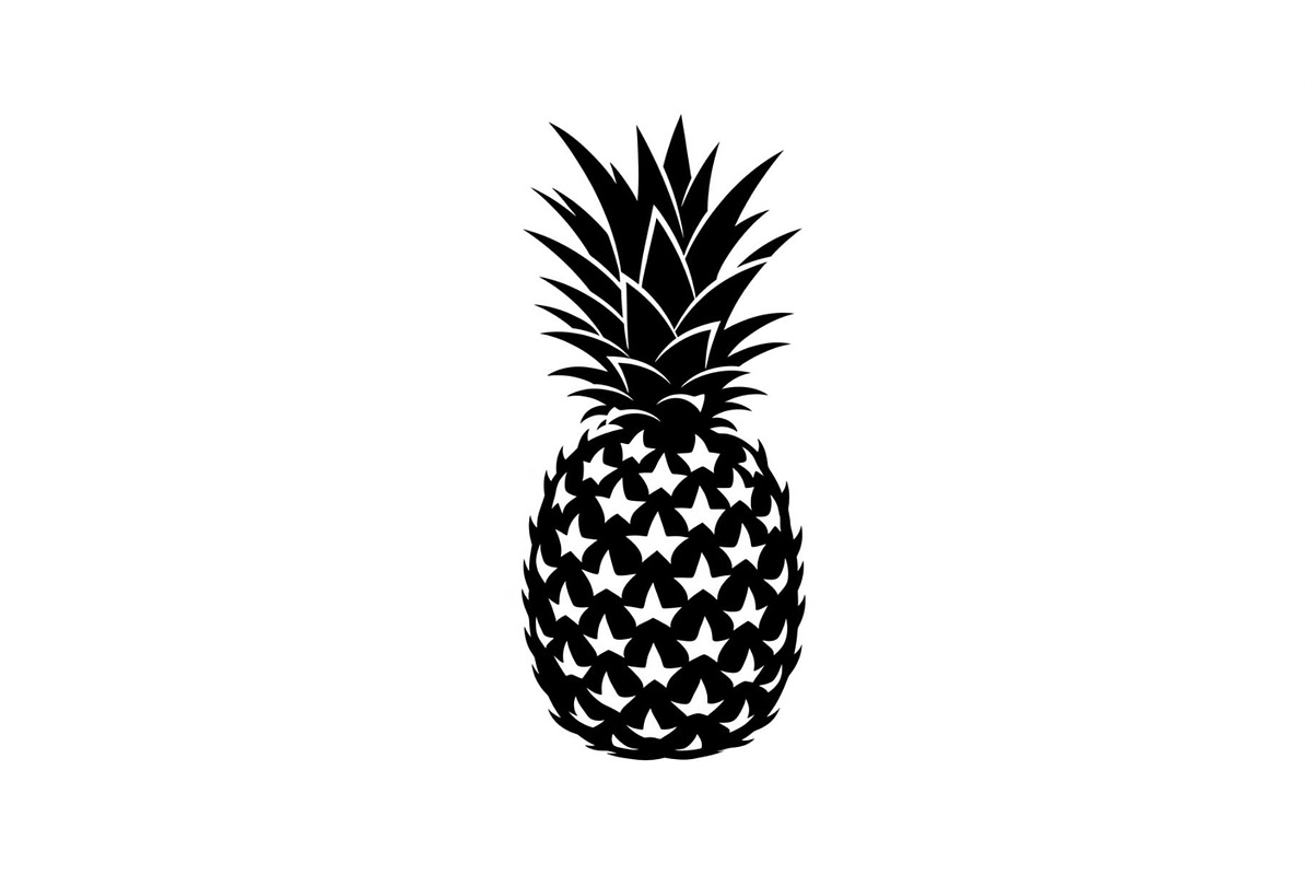 Pineapple Silhouette Vector Bundle, an Illustration by jahid234 (Photo 24 of 51)
