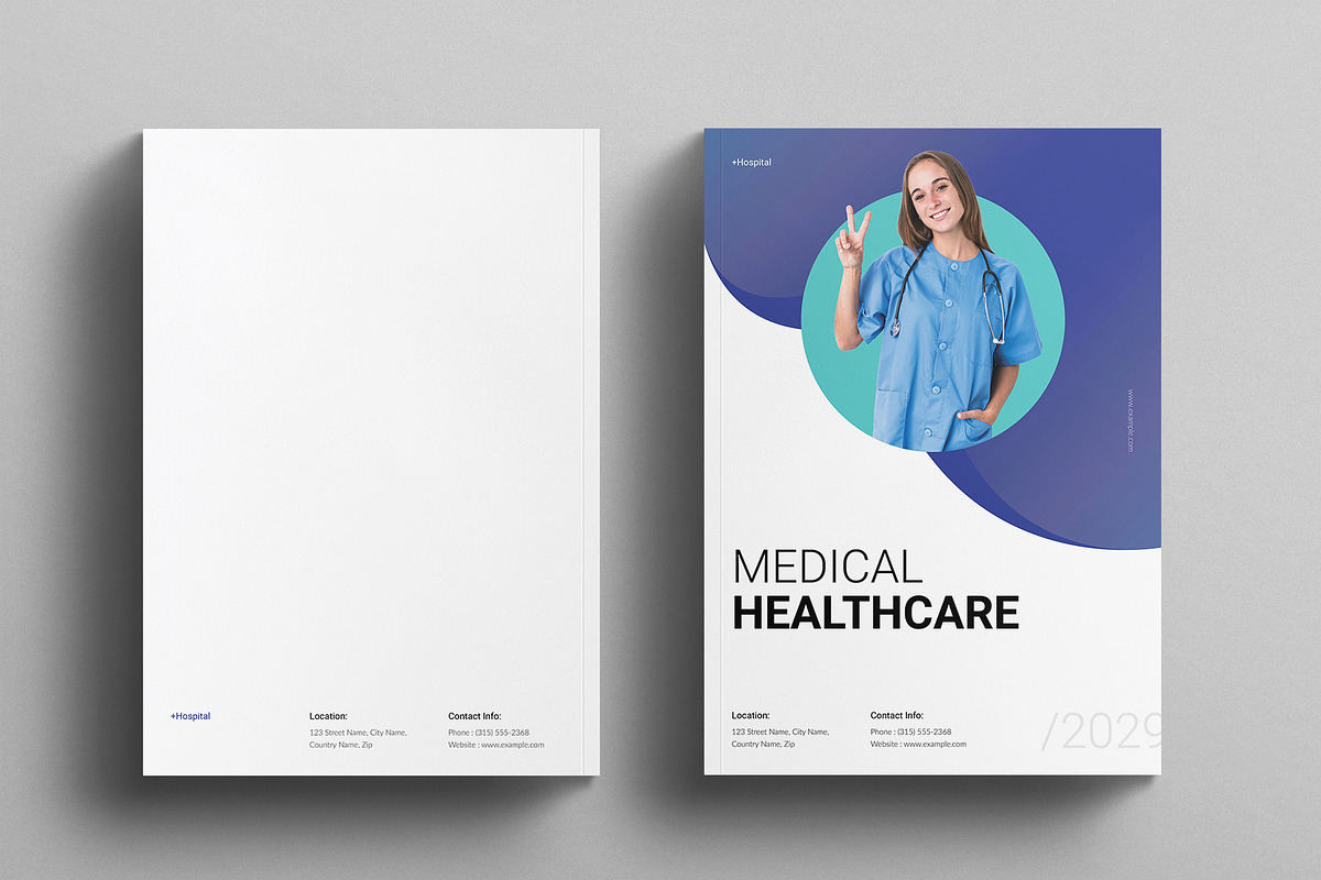Medical Healthcare Brochure Template, a Brochure Template by E-Type (Photo 7 of 7)