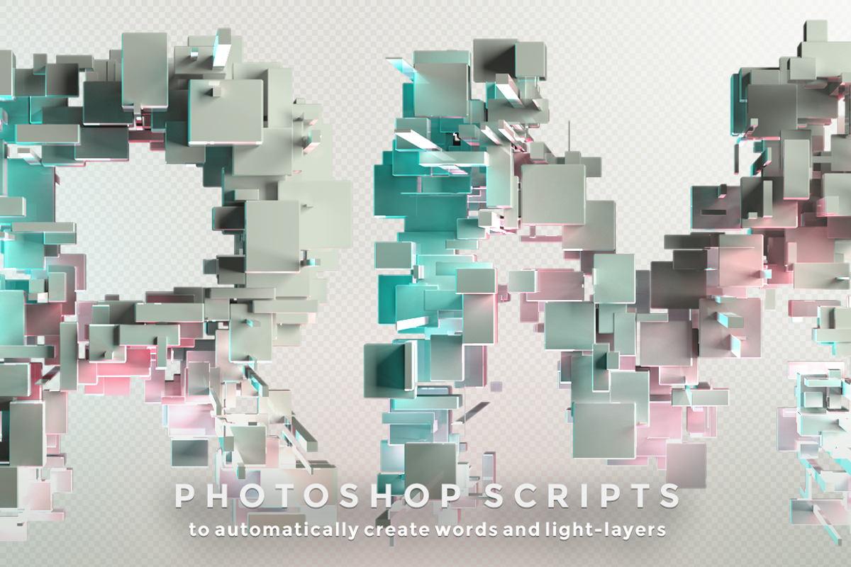 DEFORM - Futuristic 3D Alphabet Kit, an Object Graphic by INSgraphizm (Photo 4 of 4)