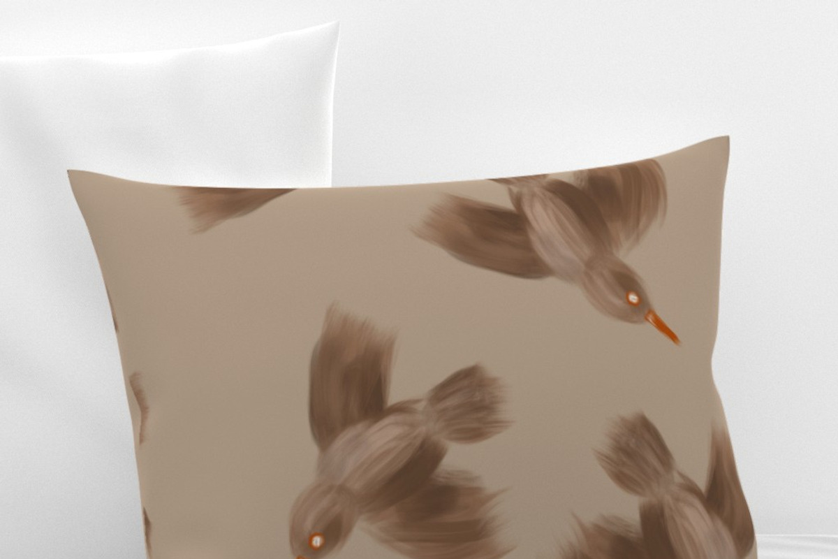 Birds motifs brown tones, a Pattern Graphic by Nocito Design (Photo 5 of 6)