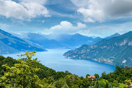 Lake Como view (Italy), a Nature Photo by YuriyB