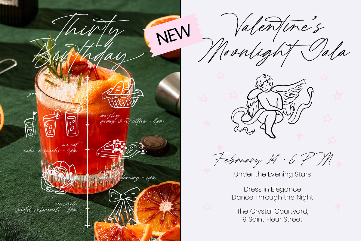 Autograph Westhelin Signature Font, a Script Font by Letterena Studios Script (Photo 4 of 10)