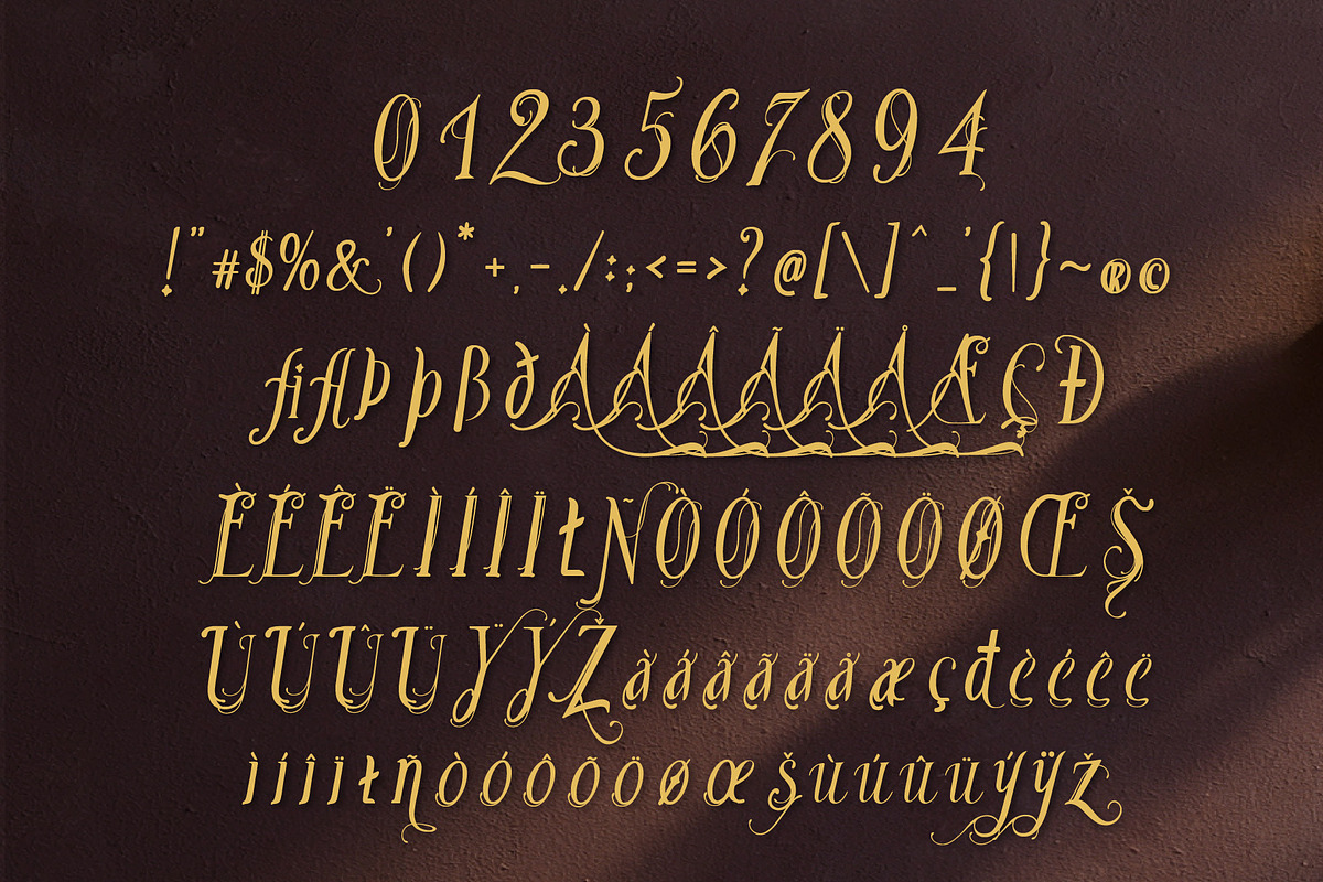 Sterious Dream - Timeless font Trio, a Handwritten Font by HypeWorksCo (Photo 40 of 42)
