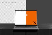 Laptop Mockup, a Mac Mockup by Lxadesign (Thumbnail 10 of 13)