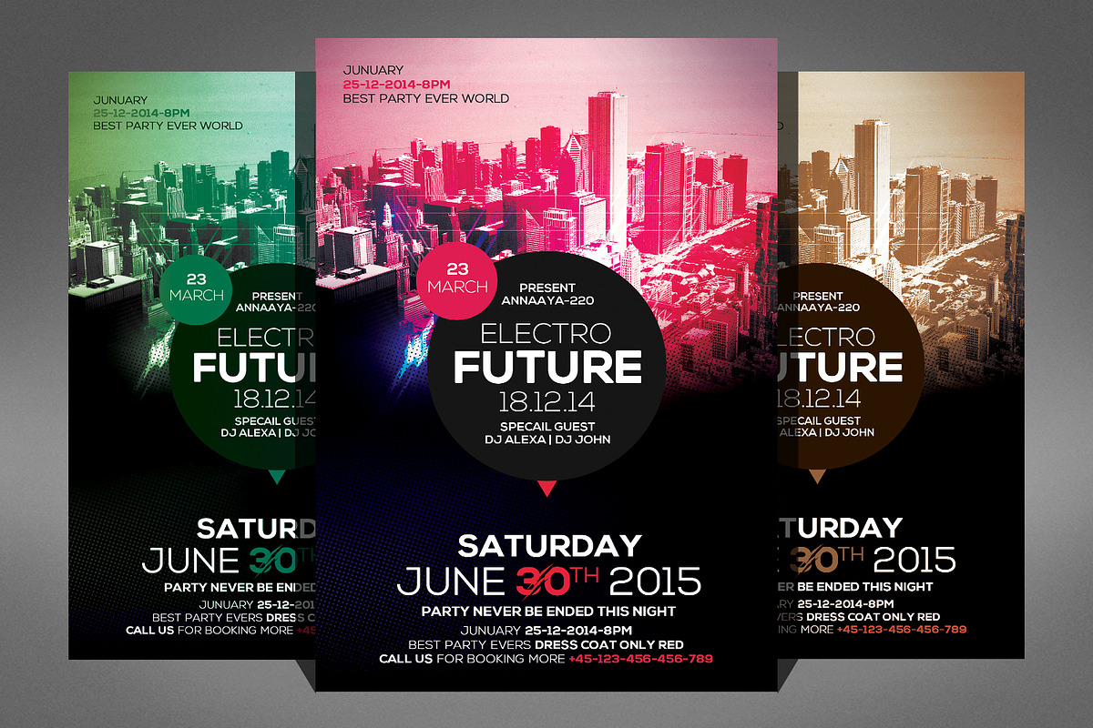 100 Party Flyer Bundle, a Flyer Template by Graphic Templates (Photo 36 of 101)