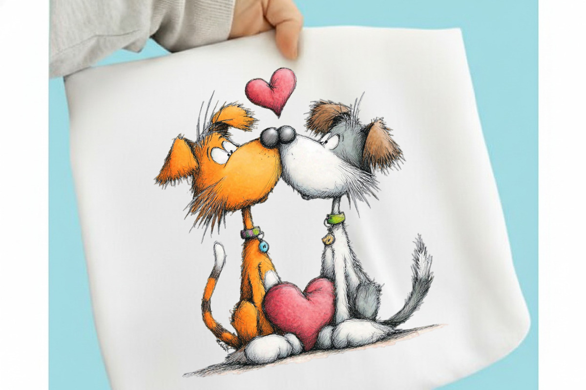 Whimsical Animals Best Friend Clipar, an Illustration by designcity5 (Photo 4 of 5)