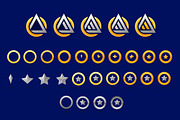 Rank Icons Set, an Icon by RalucaGheorghe (Thumbnail 2 of 2)
