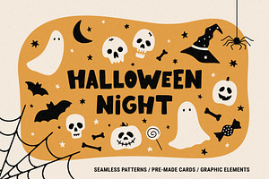 Halloween Night - Cards & Patterns