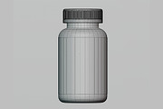 Supplement Bottle 01 3d model, an Object 3D Model by fahad121 (Thumbnail 5 of 5)
