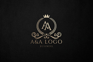 Letter A And A Luxury Logo