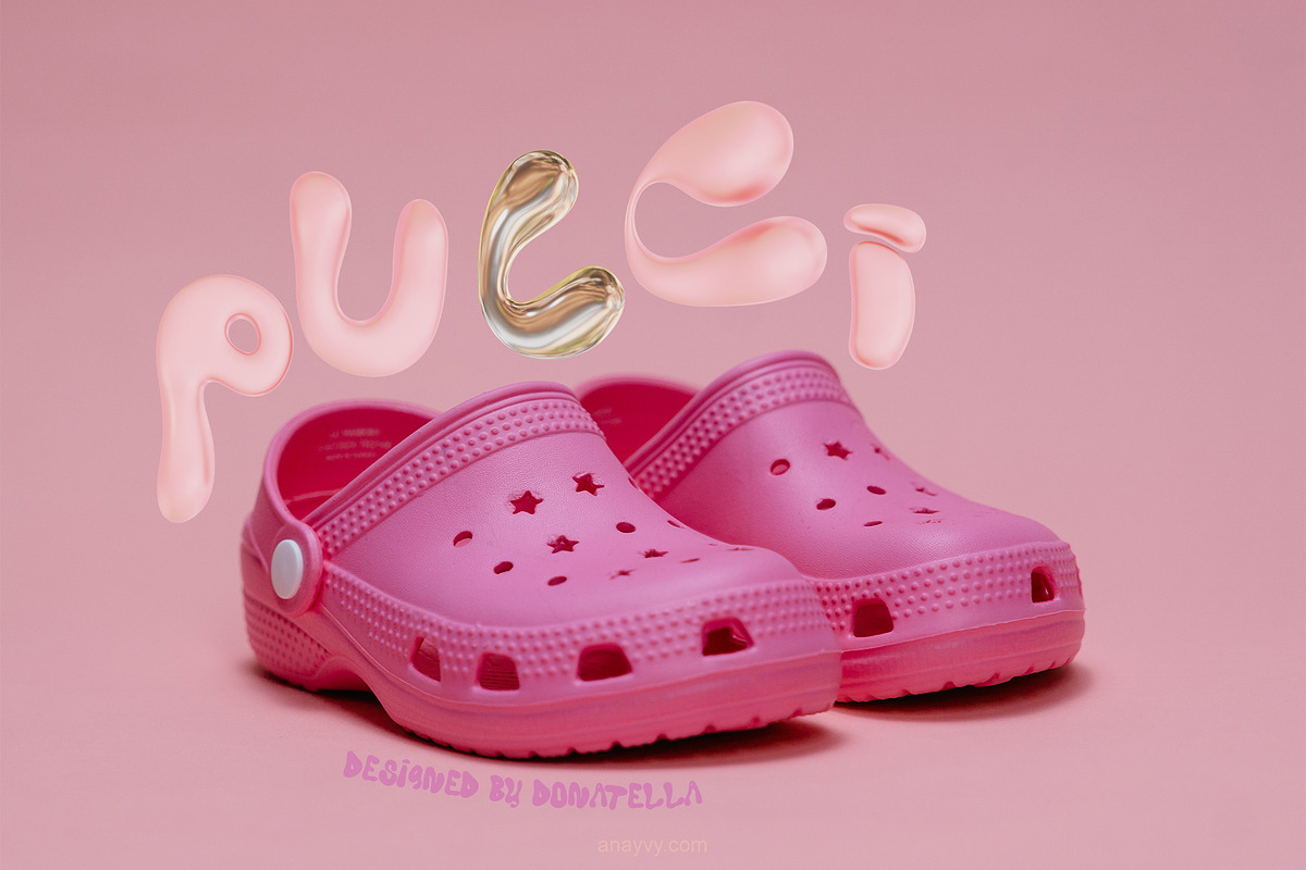 ok cool, metallic bubble font duo, a Font by ana & yvy (Photo 2 of 18)