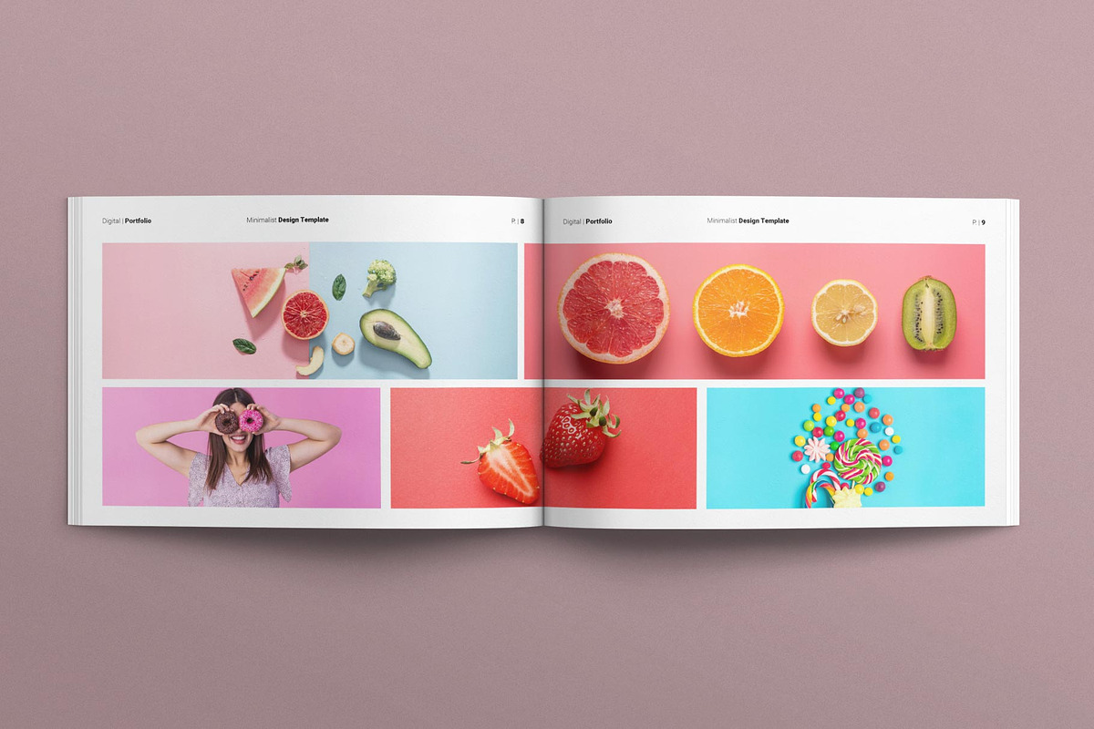 Digital Portfolio Template Landscape preview 4
