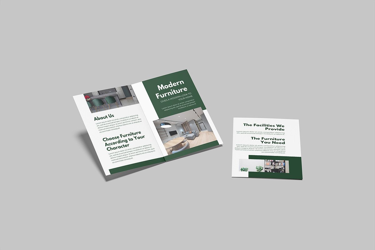A4 Bifold Brochure Mockup, a Brochure Template by lamorastudio (Photo 6 of 11)
