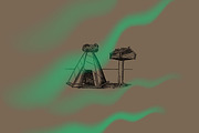 Lapponia Illustrated life in Lapland, an Animal Illustration by Nomad Visuals (Thumbnail 8 of 13)