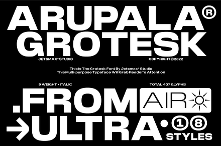Arupala Grotesk