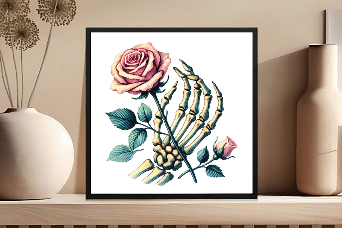 Gothic Spring Clipart, an Illustration by DreamCafeArt (Photo 4 of 5)