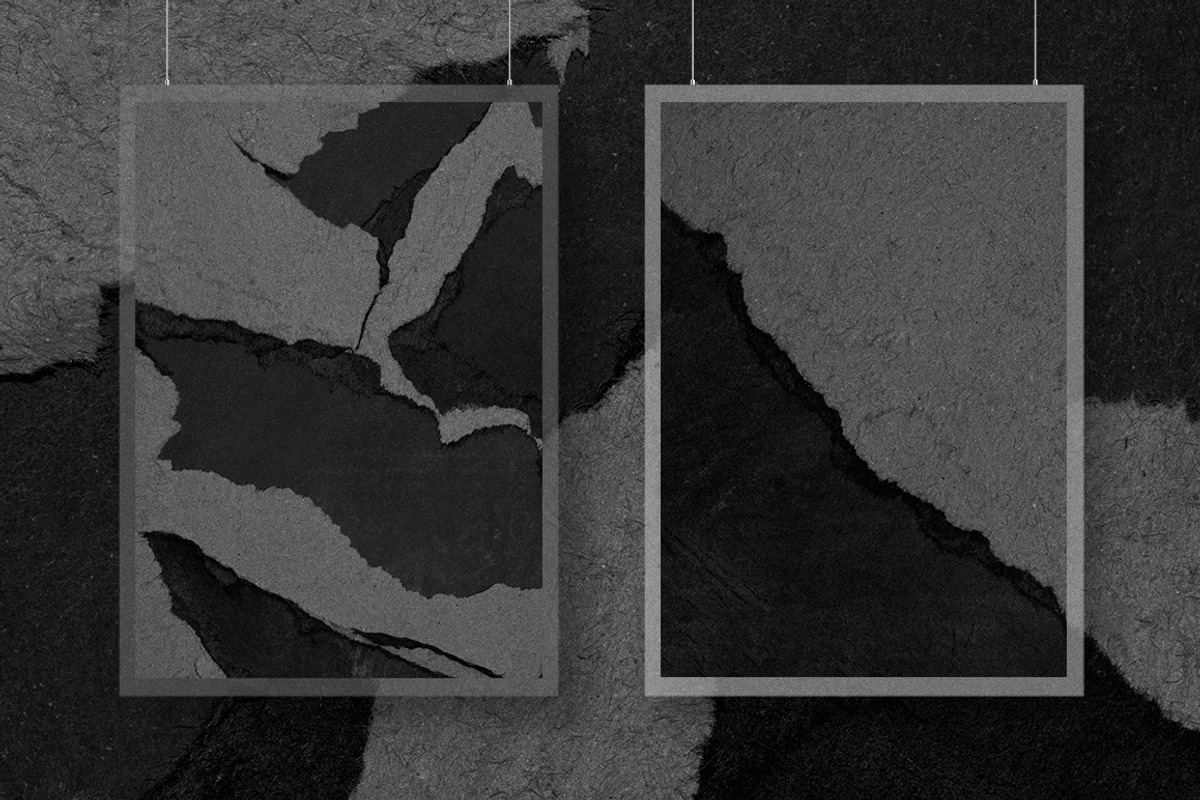 Paper Cut Texture Grunge Backgrounds, a Texture Graphic by BIBIART (Photo 3 of 4)
