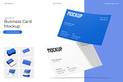Landscape Business Card Mockup, an Advertising Mockup by Rizky Audymas (Thumbnail 1 of 9)